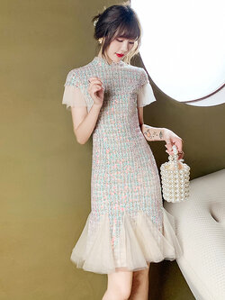 ชุดราตรี ชุดราตรีสวยหรู แบบ ทันสมัย Evening dress