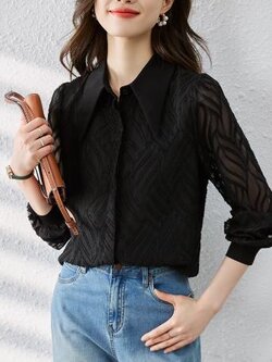 เสื้อสีดำสุภาพ เรียบหรู ดูดี เหมาะกับทุกโอกาส | เสื้อผู้หญิงสุภาพ