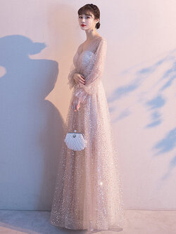 ชุดราตรี ชุดราตรีสวยหรู แบบ ทันสมัย Evening dress