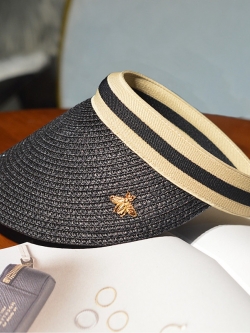 หมวกสาน หมวกสาน หมวกไปเที่ยงทะเล หมวกปานามาผู้หญิง