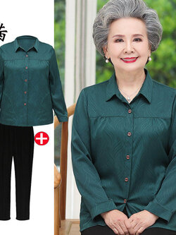 เสื้อคุณยาย เสื้อผู้วัยอายุ60-70ปี เสื้ออาม่า เสื้อผู้สูงอายุ