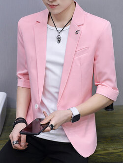 สูท Blazers ผู้ชาย เสื้อคลุมสไตล์สูท สำหรับผู้ชาย
