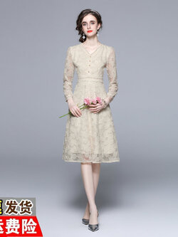 ชุดเดรสเรียบหรูดูแพง เดรสแบรนด์ DG Boutique