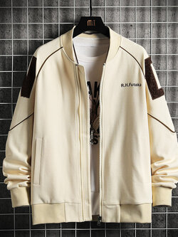 เสื้อแจ็คเก็ตเบสบอล เสื้อคลุม เสื้อแขนยาวสไตล์เกาหลี