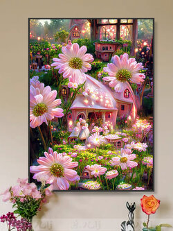 ชุดปักครอสติช รูปบ้าน สอบถามขนาดและสั่งซื้อได้ที่ LINE