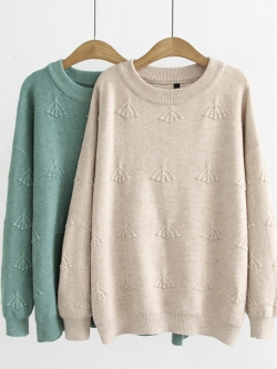 เสื้อกันหนาวคนอ้วน เสื้อกันหนาวสาวอ้วน เสื้อกันหนาวคนอวบ เสื้อกันหนาวแขนยาวสำหรับสาวอวบ อ้วน