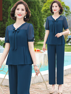 เสื้อผ้าคุณแม่วัย 60 เสื้อคนแก่ผู้หญิงวัย60