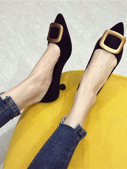 รองเท้าคัทชูผู้หญิง รองเท้าส้นแบนผู้หญิง