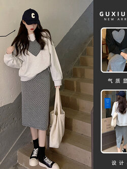 เดรสแขนสั้นมีไซส์L-4XLอก38-47นิ้ว