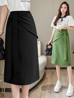 กระโปรงยาว กระโปรงยาวทรงเอ กระโปรงทำงาน