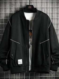 เสื้อแจ็คเก็ตเบสบอล เสื้อคลุม เสื้อแขนยาวสไตล์เกาหลี