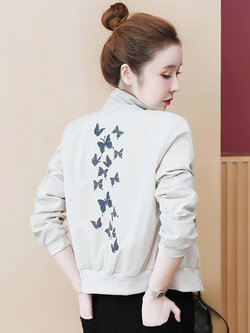 แจ็กเก็ตวัยรุ่น เสื้อคลุมแจ็คเก็ตผู้หญิง เสื้อแจ็คเก็ตกันหนาว