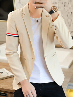 สูท Blazers ผู้ชาย เสื้อคลุมสไตล์สูท สำหรับผู้ชาย