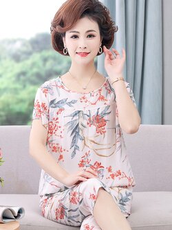 ชุดนอนคุณแม่ ชุดนอนบิ๊กไซส์ ชุดนอนคุณแม่ ชุดนอนคุณย่า ชุดนอนคุณยาย