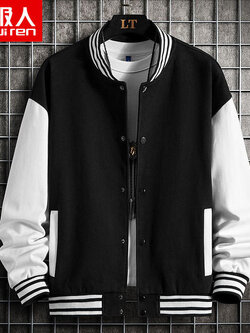 เสื้อแจ็คเก็ตเบสบอล เสื้อคลุม เสื้อแขนยาวสไตล์เกาหลี