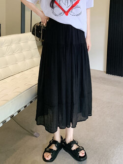 กระโปรงยาว กระโปรงยาวทรงเอ กระโปรงทำงาน