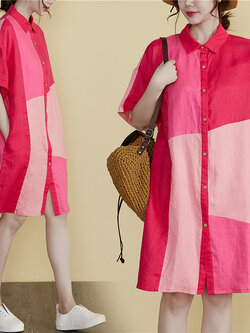 เสื้อลินิน เสื้อผ้าฝ้ายลินิน เสื้อเชิ้ตผ้าลินิน