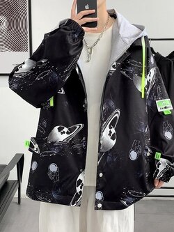 เสื้อแจ็คเก็ตเบสบอล เสื้อคลุม เสื้อแขนยาวสไตล์เกาหลี