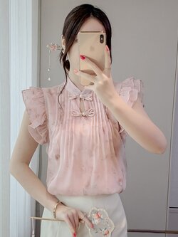 เสื้อเชิ้ตผู้หญิงใส่ทํางาน 390 บาทต่อชิ้น ฟรีค่าจัดส่ง