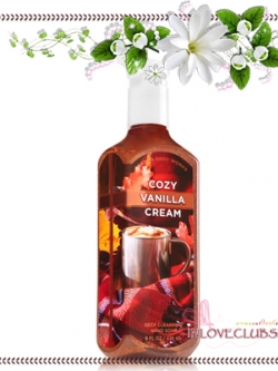 Bath & Body Works / Deep Cleansing Hand Soap 236 ml. (Cozy Vanilla Cream)