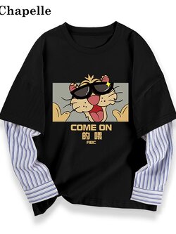 เสื้อยืดเด็ก La Chapelle แขนยาว สั่งได้ขนาด 110-160