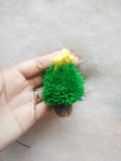 ตุ๊กตาคริสมาสปอมปอม christmas pompoms dolls 2-3.5 นิ้ว