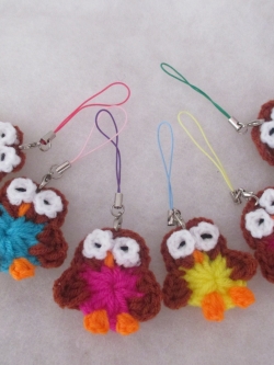 พวงกุญแจนกฮูก