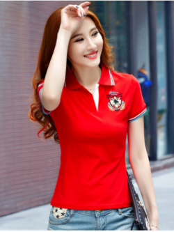 เสื้อยืดโปโลผู้หญิง