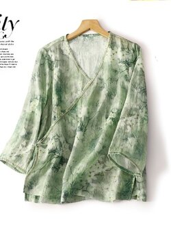 เสื้อลินิน เสื้อผ้าฝ้ายลินิน เสื้อเชิ้ตผ้าลินิน