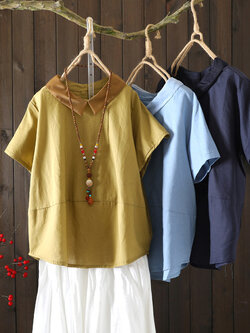 เสื้อลินิน เสื้อผ้าฝ้ายลินิน เสื้อเชิ้ตผ้าลินิน