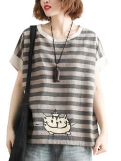 เสื้อOVERSIZE ใส่ตั้งแต่สาวผอม-สาวอวบ น้ำหนักตัว50-100กิโลกรัม