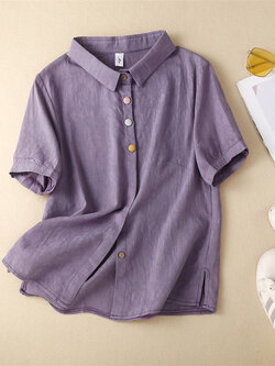 เสื้อลินิน แบบเสื้อสวยๆ เสื้อผ้าฝ้ายลินิน เสื้อเชิ้ตผ้าลินิน BY LININ