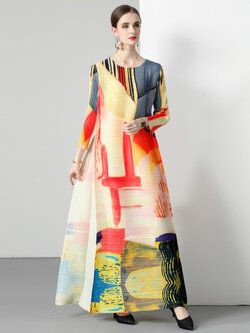 ชุดเดรสยาวสวยๆ ชุดเดรสยาวใส่สบาย ใส่ทำงาน