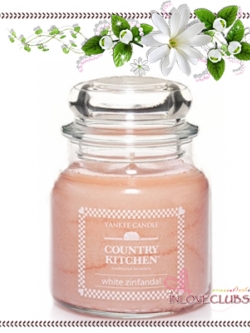 Yankee Candle / Medium Jar Candle 14.5 oz. (White Zin)