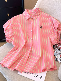 เสื้อเชิ้ตผู้หญิงใส่ทํางาน 390 บาทต่อชิ้น ฟรีค่าจัดส่ง