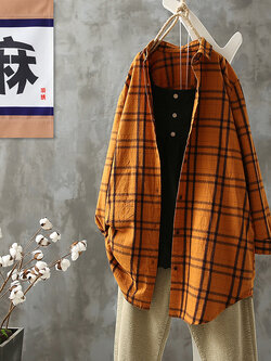 เสื้อเชิ้ตผ้าฝ้ายลินิน ขายเสื้อเชิ้ต ผ้าลินิน เสื้อเชิ้ตผ้าฝ้ายผู้หญิง