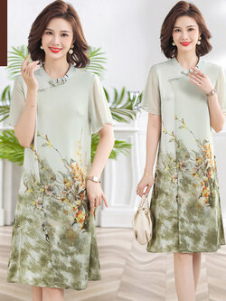 เสื้อผ้าคุณแม่วัย 60 เสื้อคนแก่ผู้หญิงวัย60