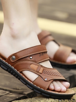 รองเท้าแตะผู้ชาย รองเท้าแตะ และรัดส้น ผู้ชาย รองเท้าสลิปเปอร์