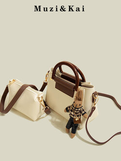 กระเป๋าสะพายข้างผู้หญิง กระเป๋าสะพายสไตล์เกาหลี By Muzi&Kai