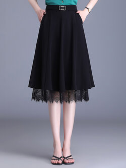 กระโปรงยาว กระโปรงยาวทรงเอ กระโปรงทำงาน