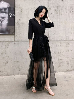 ชุดราตรี ชุดออกงาน ดีไซน์หรู แบรนด์ Angel