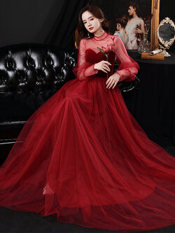 ชุดราตรี ชุดราตรีสวยหรู แบบ ทันสมัย Evening dress