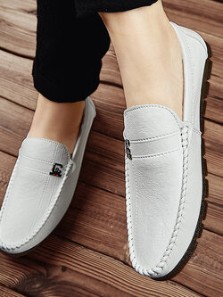 รองเท้าหนังผู้ชาย มีไซส์39-44 รองเท้าโลฟเฟอร์ชาย Slip-On Shoes