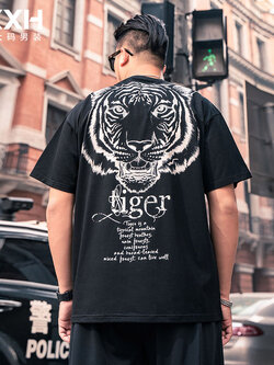 เสื้อยืดผู้ชายอ้วน S-5XL(อกเสื้อ39-51นิ้ว)