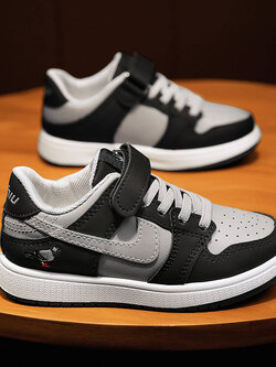 รองเท้าผ้าใบเด็ก รองเท้ากีฬาเด็ก รองเท้าผ้าใบเด็กแนวสปอร์ท