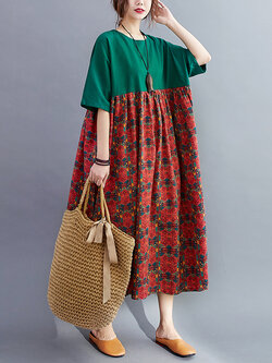 เสื้อผ้าฝ้ายสไตล์วินเทจ ใส่ตั้งแต่สาวผอม-สาวอวบ น้ำหนักตัว50-90 กิโลกรัม By Meimei plus size