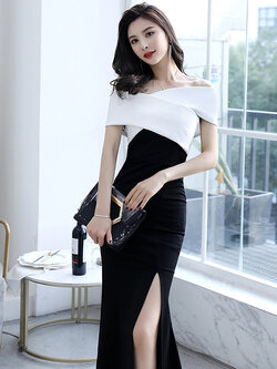 ชุดราตรี ชุดออกงาน ดีไซน์หรู แบรนด์ Angel