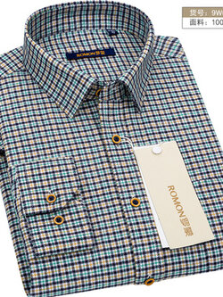 เสื้อเชิ้ตทํางานผู้ชาย แขนยาว