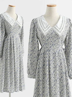 เดรสชีฟอง เดรสลายดอกไม้ Fairy House