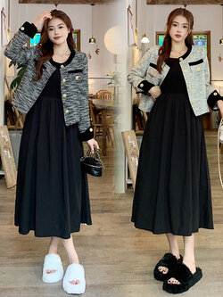 เดรสสาวอวบ มีไซส์ L-4XLอกเสื้อ 38-47 นิ้ว ใส่ได้ทั้งสาวหุ่นดีน่ารักจนถึงสาวอวบพลัสไซส์ จัดส่งฟรี! ทักแชทสั่งซื้อ